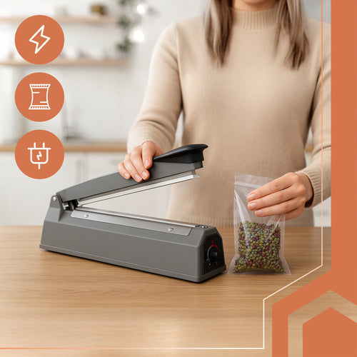 Foil Sealer for Bottles, Manual Handheld Sealing Tool