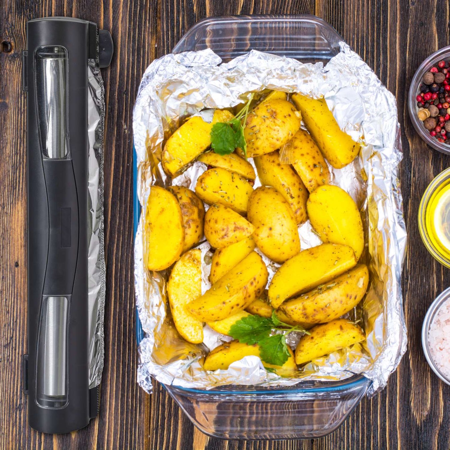 Foil cutter, 2 pcs, black