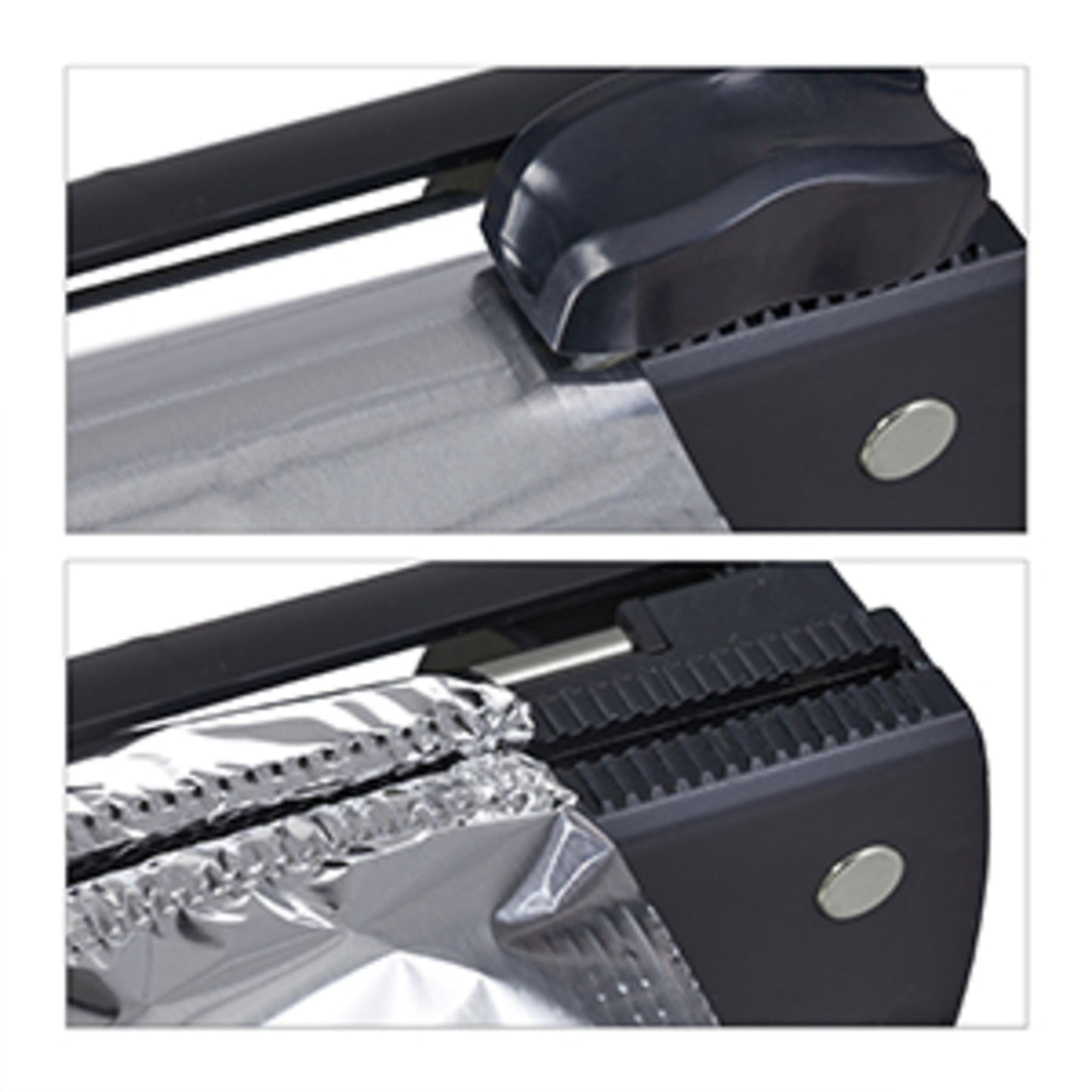 Foil cutter, 2 pcs, black