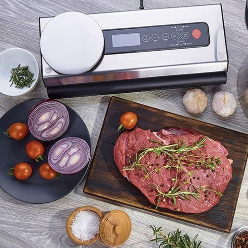 Foil welding machine with scale and RUHHY roller set