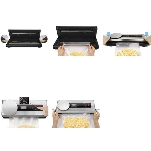 Foil welding machine with scale and RUHHY roller set