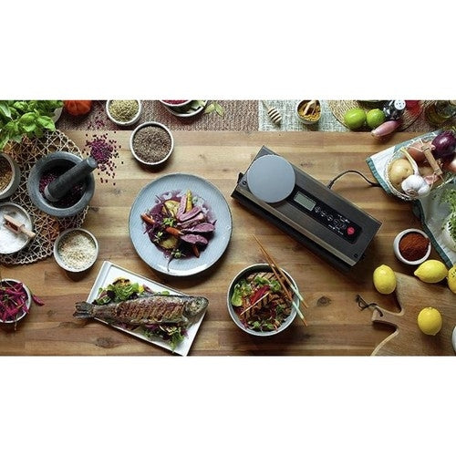 Foil welding machine with scale and RUHHY roller set