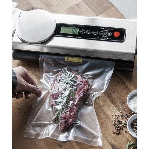 Foil welding machine with scale and RUHHY roller set