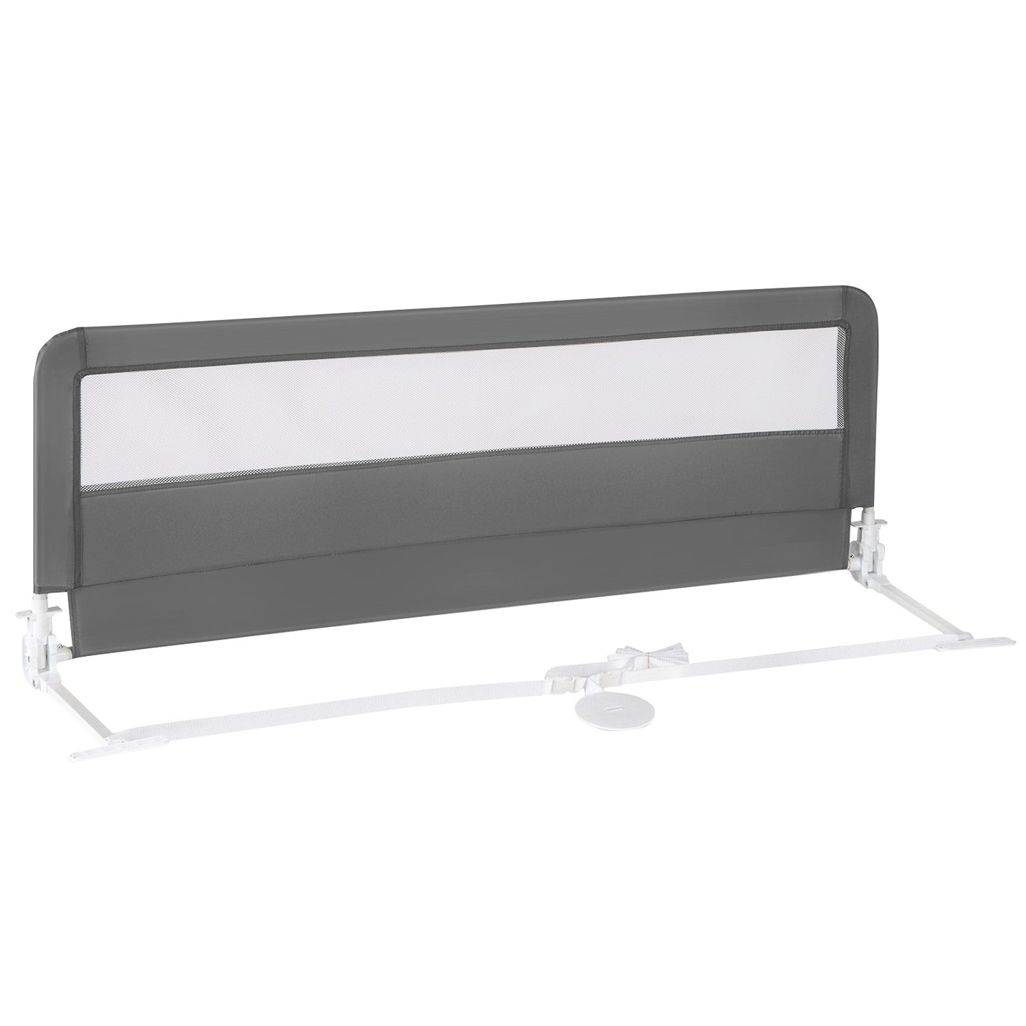 Foldable 150 cm Toddler Bed Rail with Removable Cover