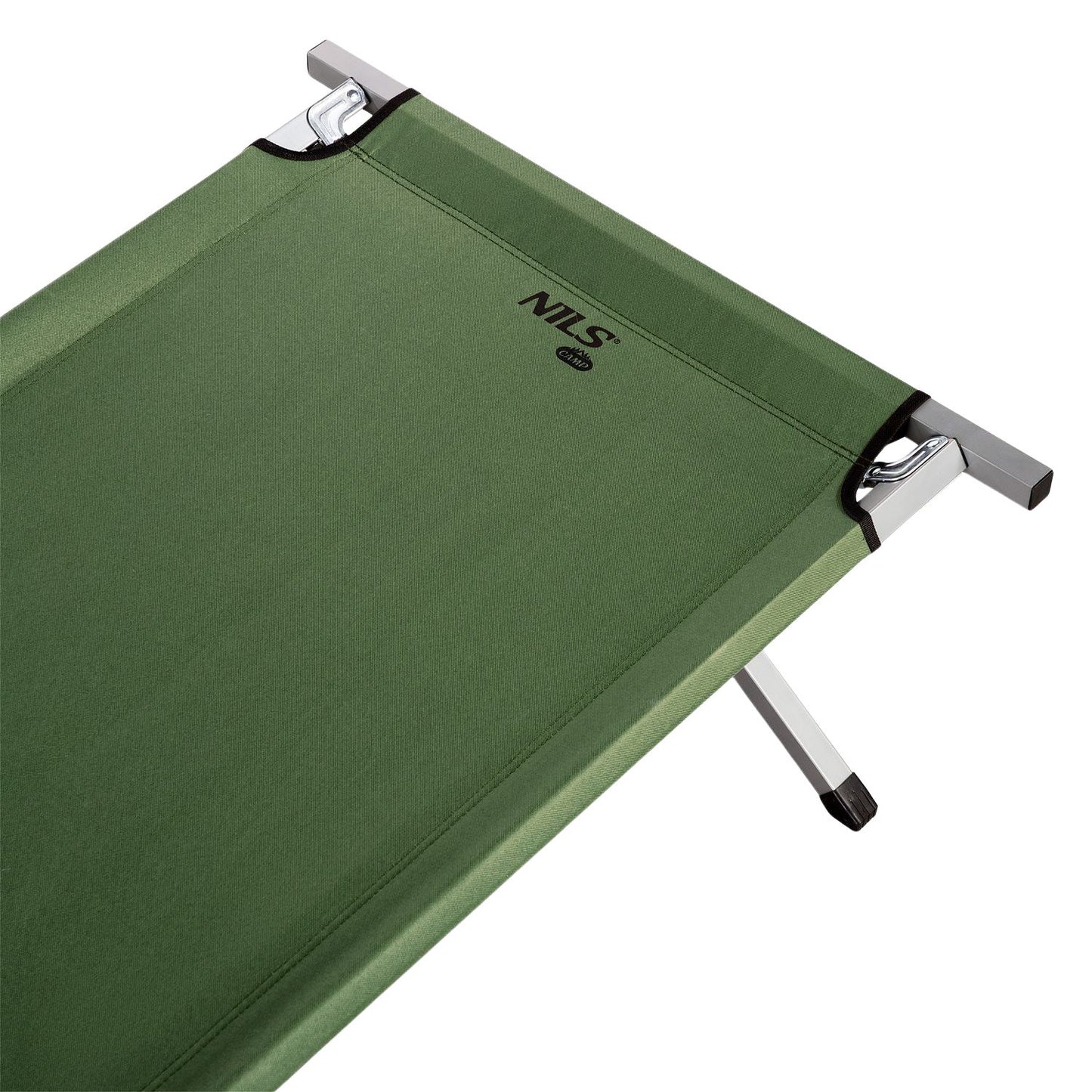 Foldable Camp Bed, Green, 200 cm