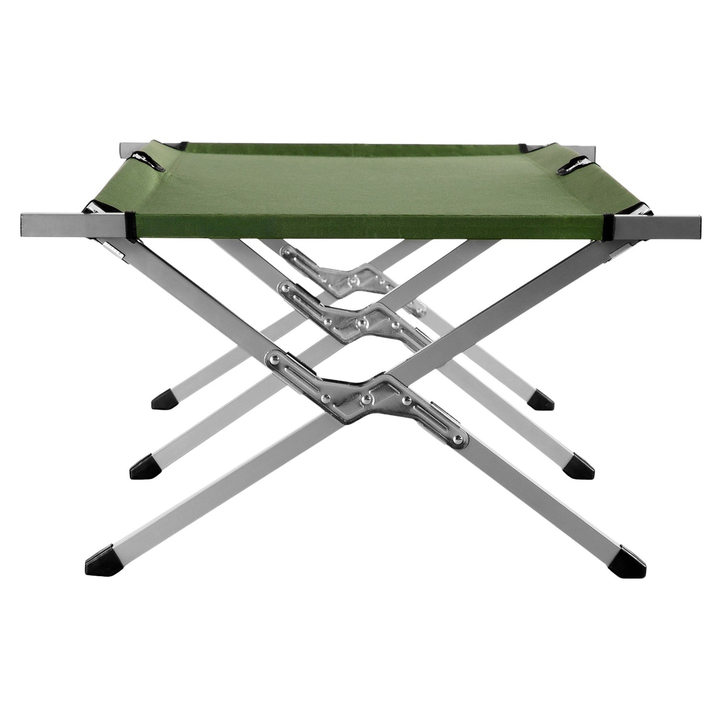 Foldable Camp Bed, Green, 200 cm