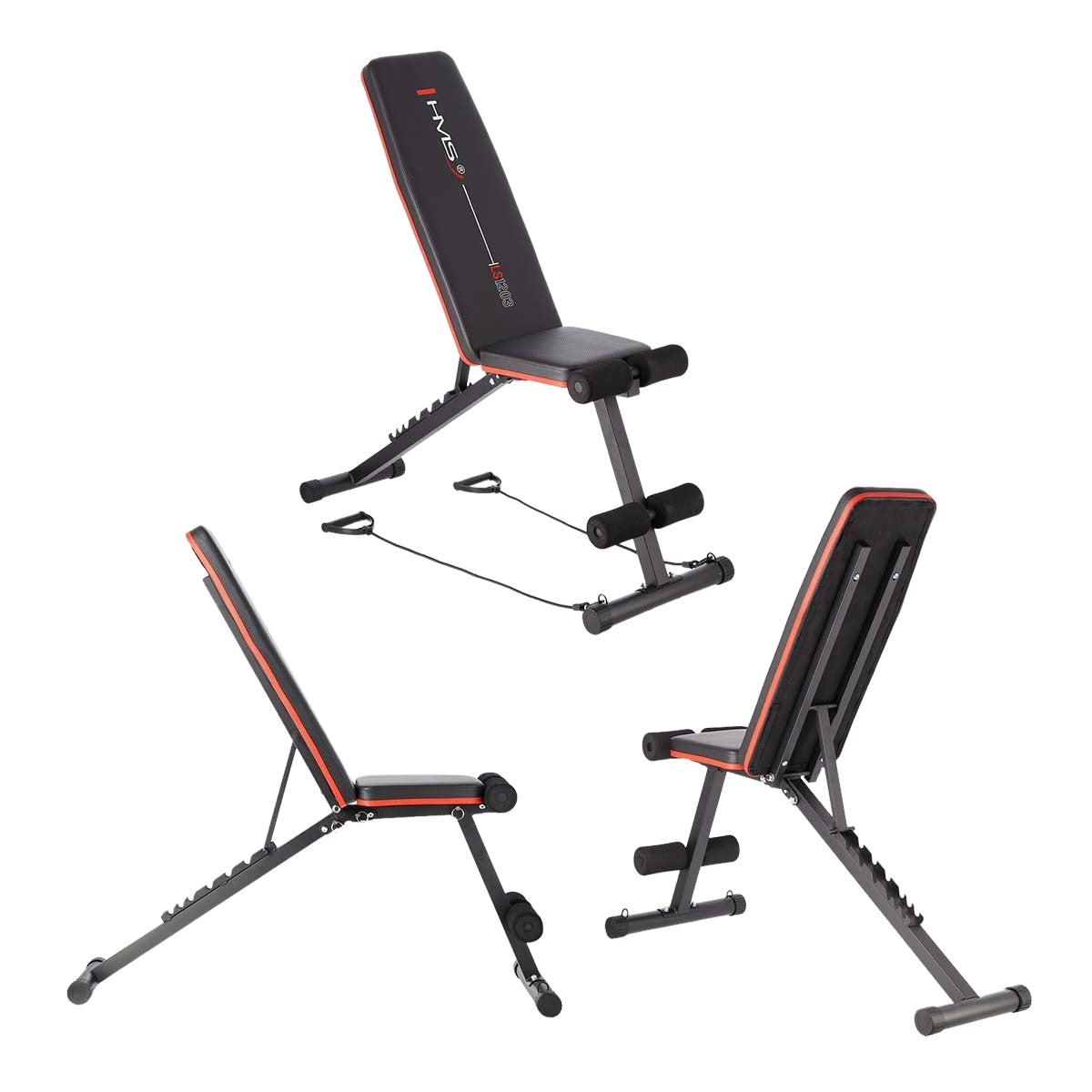 Foldable Exercise Bench – Adjustable, Space-Saving Design