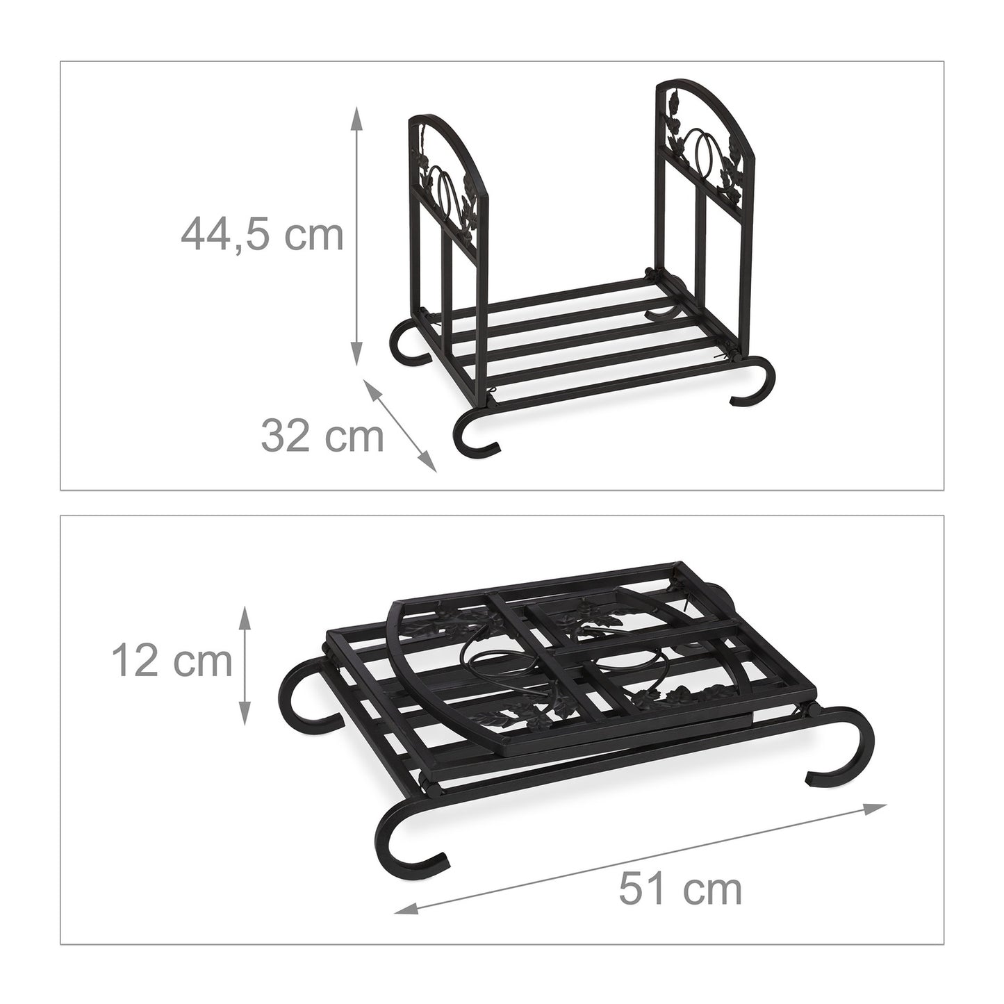 Foldable Firewood Rack