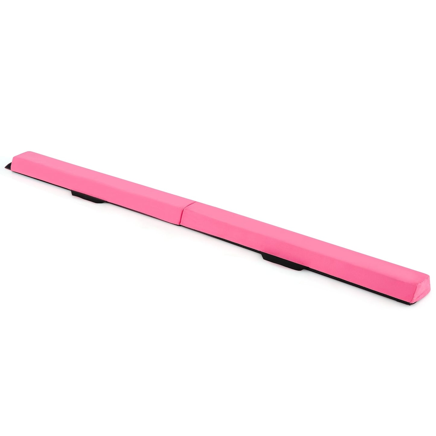 Foldable Gymnastics Balance Beam, 210 cm, Pink, Non-Slip