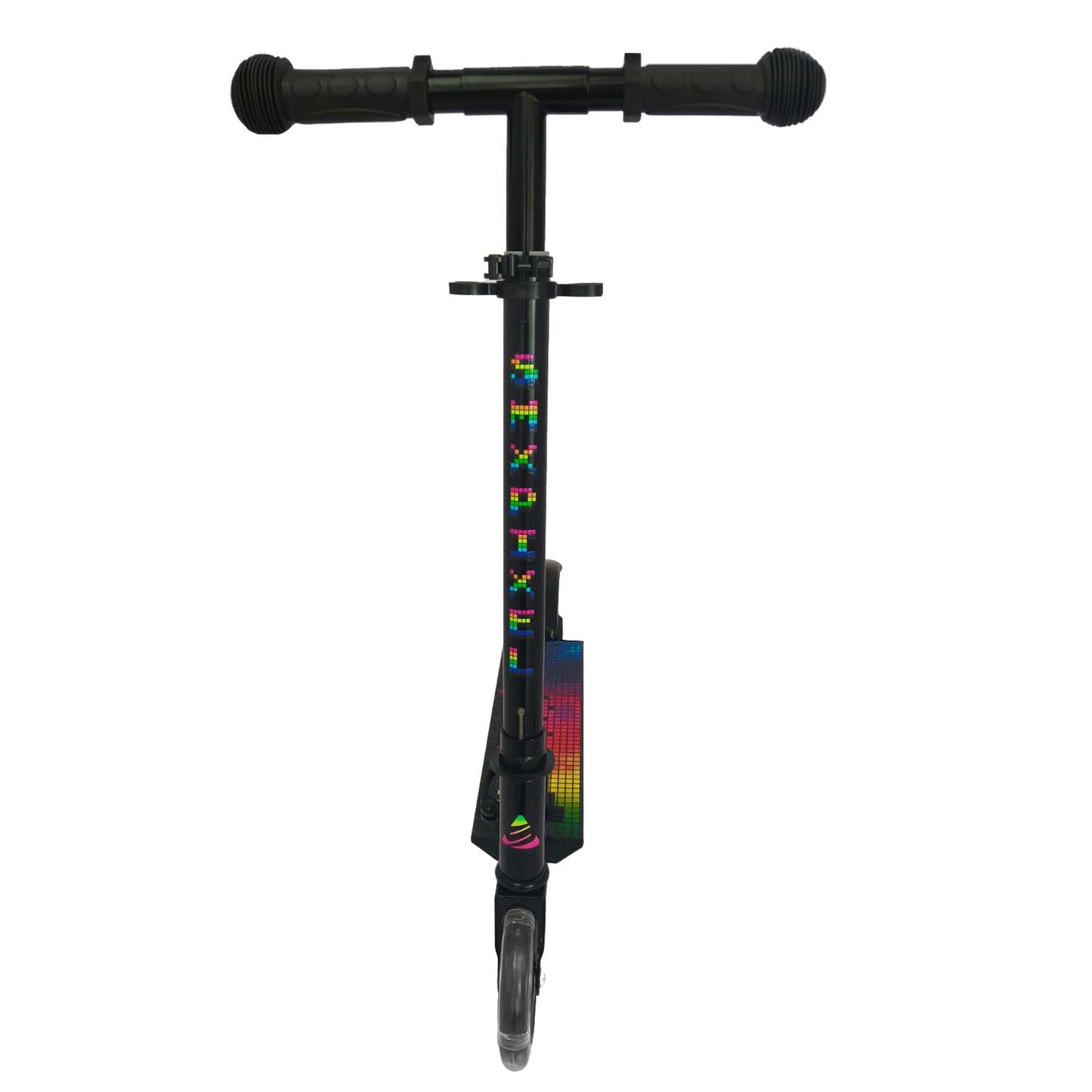 Foldable Kick Scooter, 120mm Light-Up Wheels, Adjustable Height