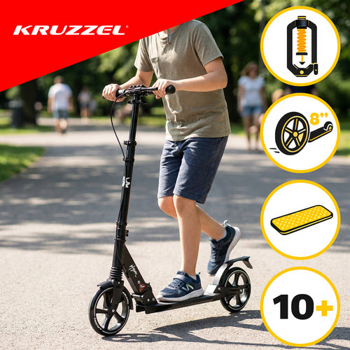 Foldable Scooter for Kids, 200mm Wheels, Shock Absorber