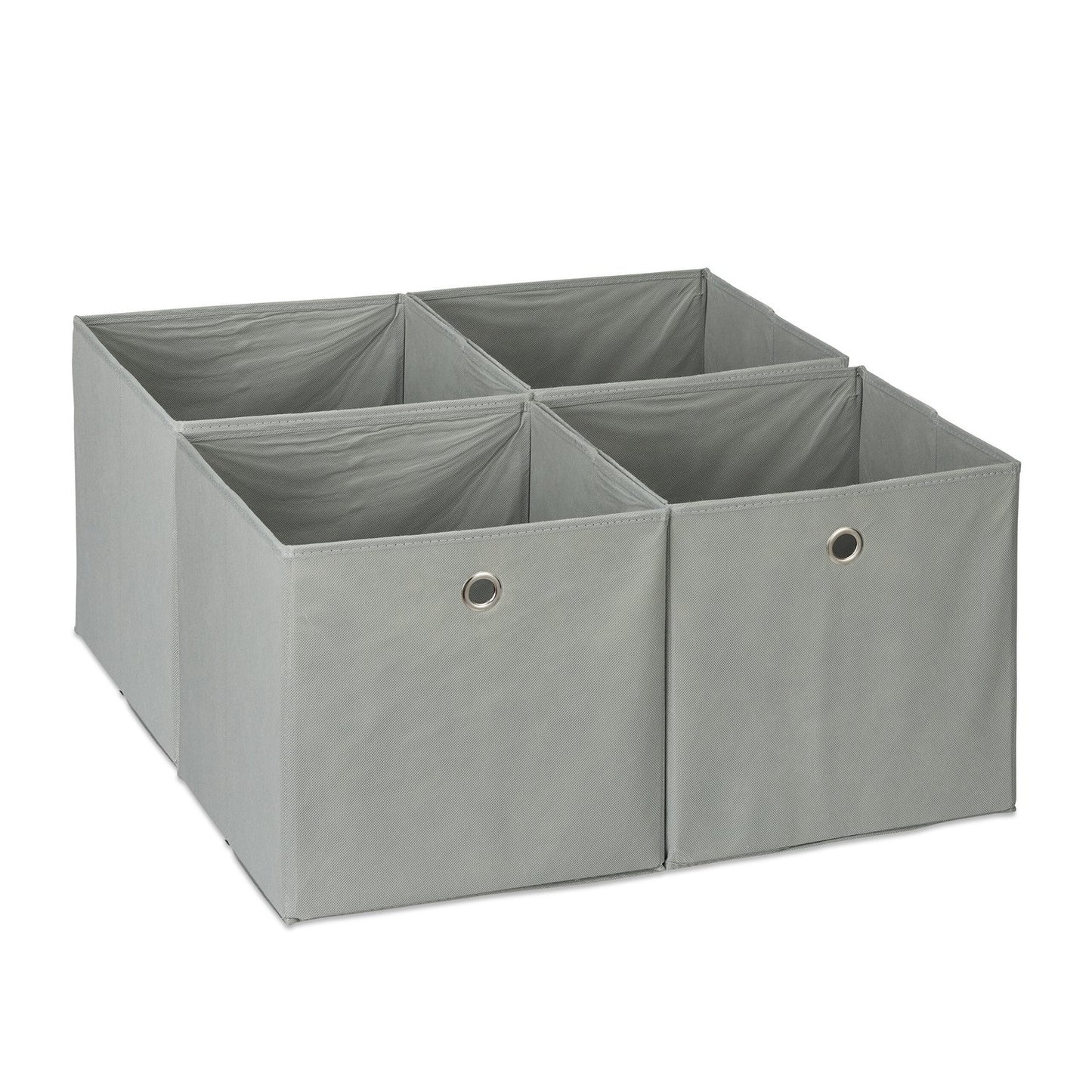 Foldable Shelf Storage Baskets, Set of 4 – Easy Grip