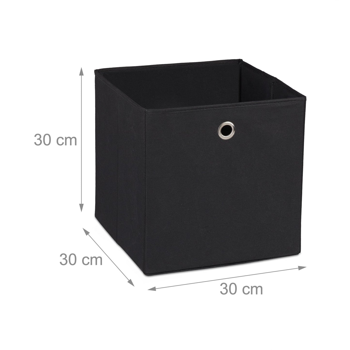 Foldable Shelf Storage Baskets – Set of 4, Fabric Organizers