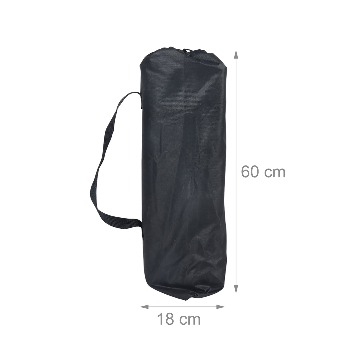 Foldable Steel Camping Table with Carry Bag
