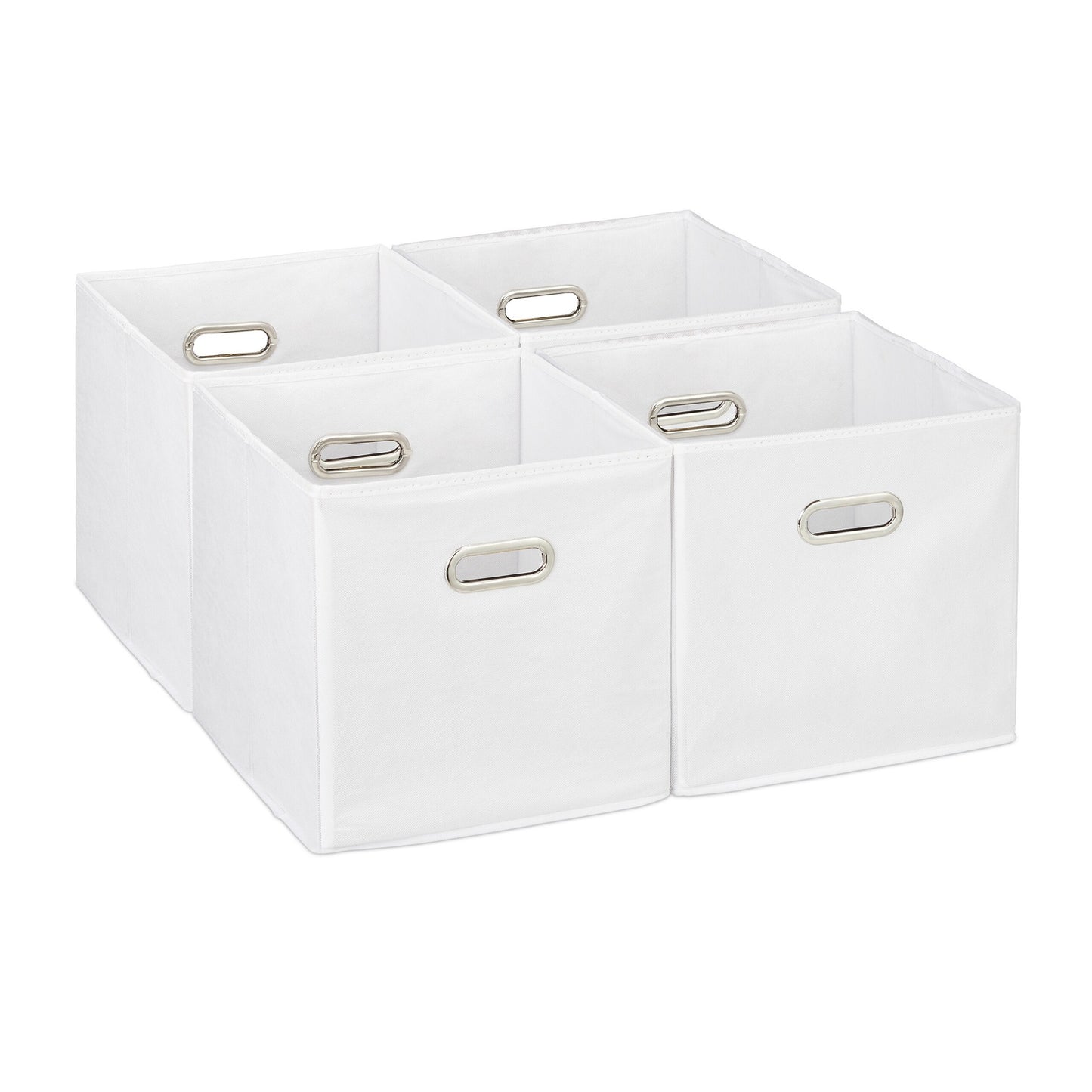 Foldable Storage Baskets, Set of 4 – Organiser Boxes