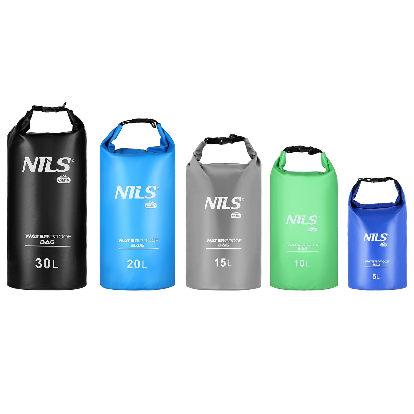Foldable Tourist Mat, Aluminium Edge, 195 cm, Black
