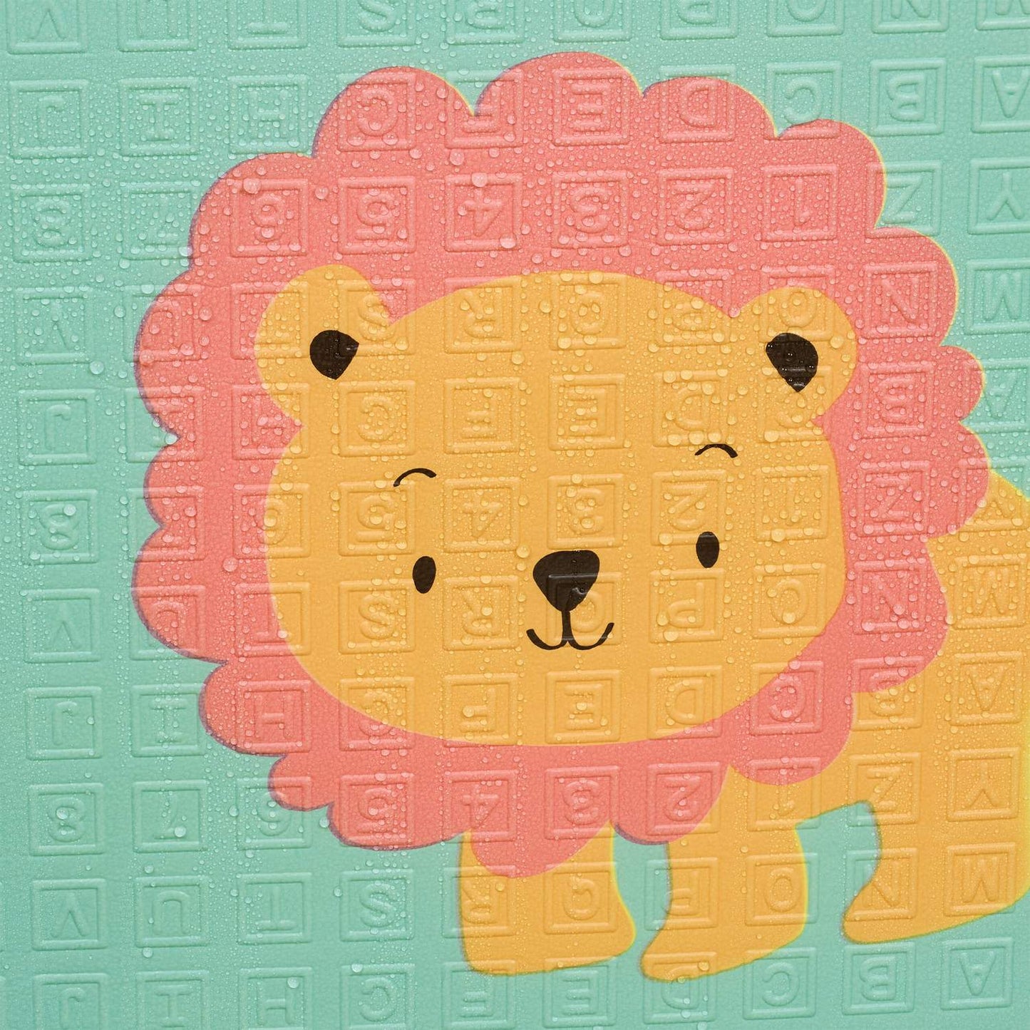Foldable animal play mat