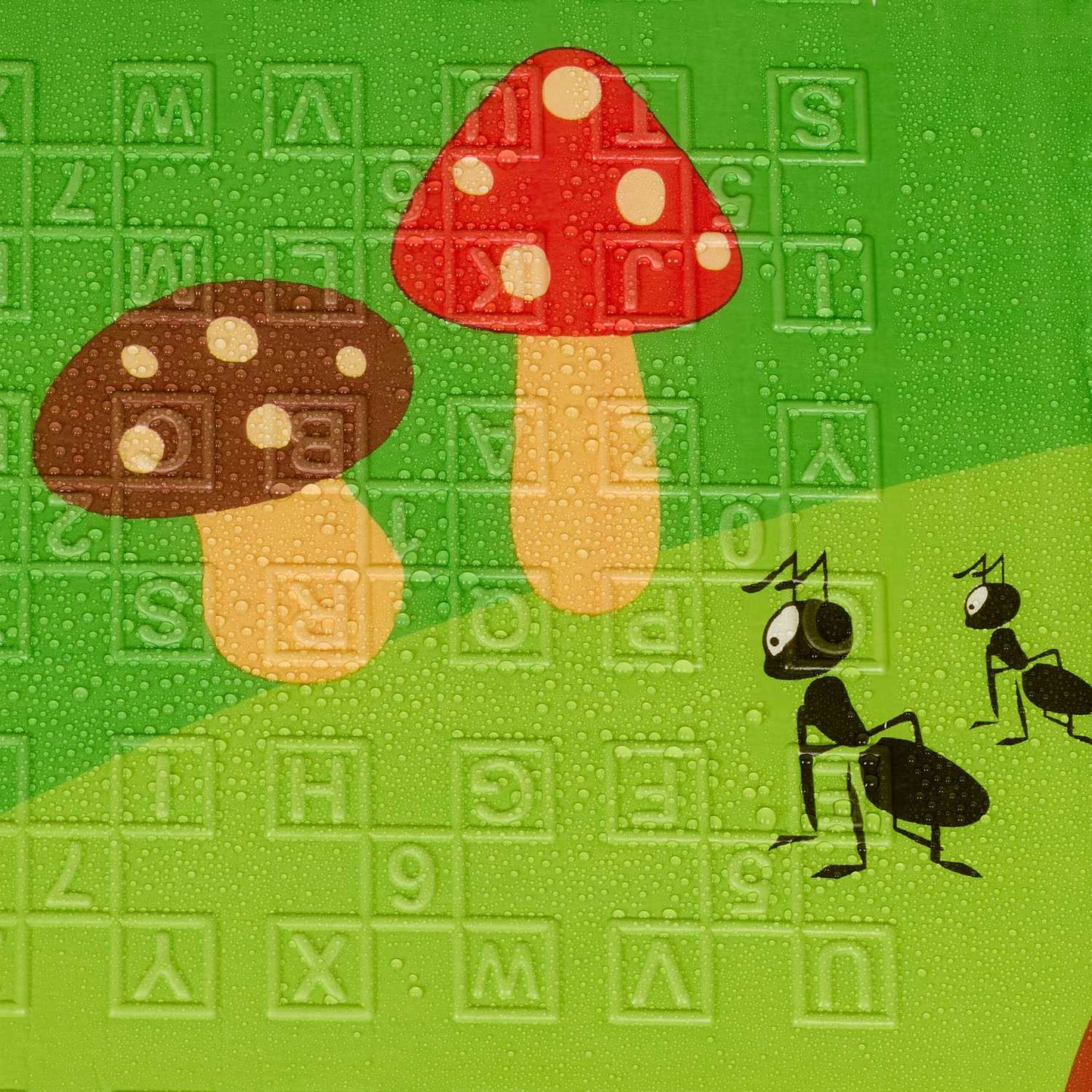 Foldable animal play mat