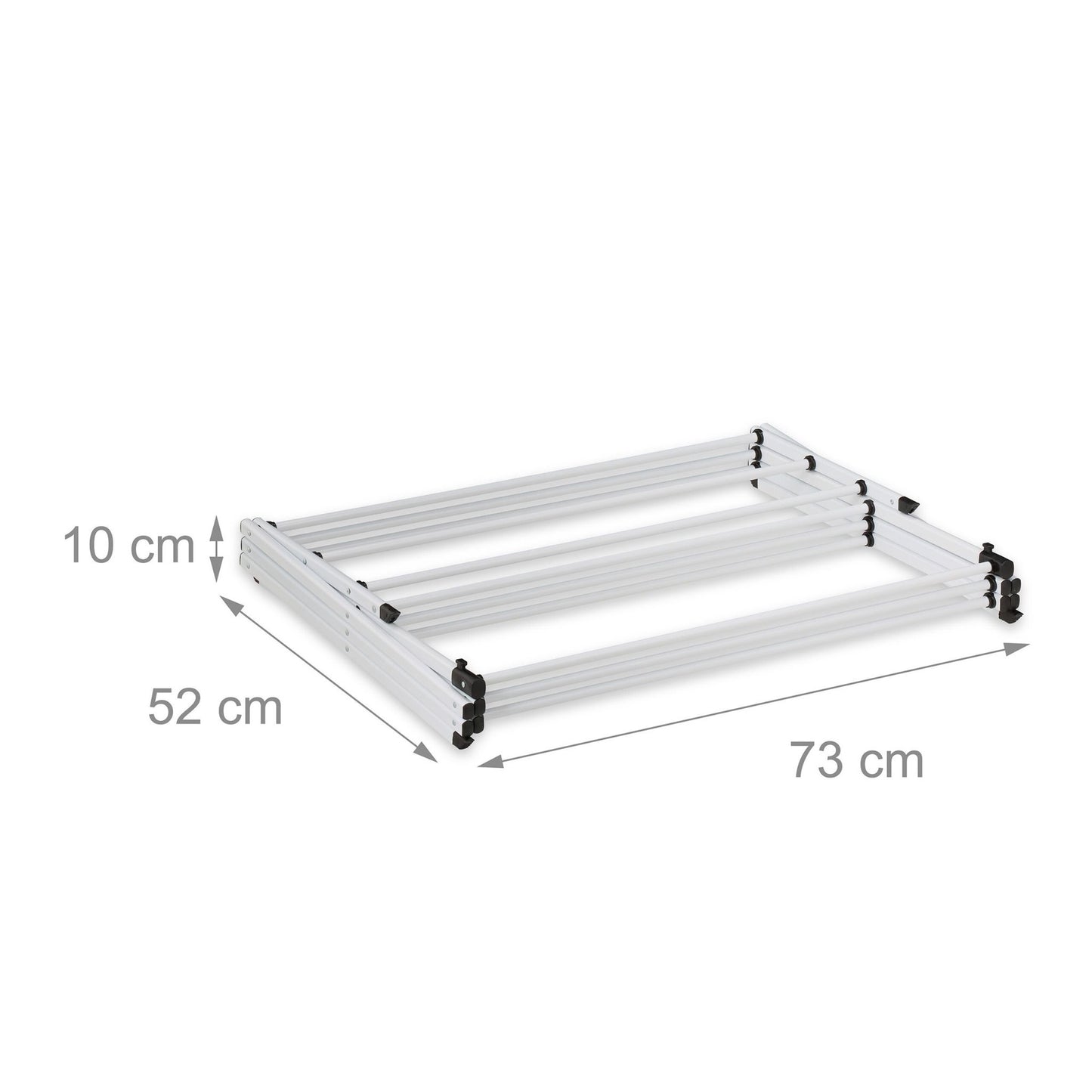 Foldable coat hanger in metal