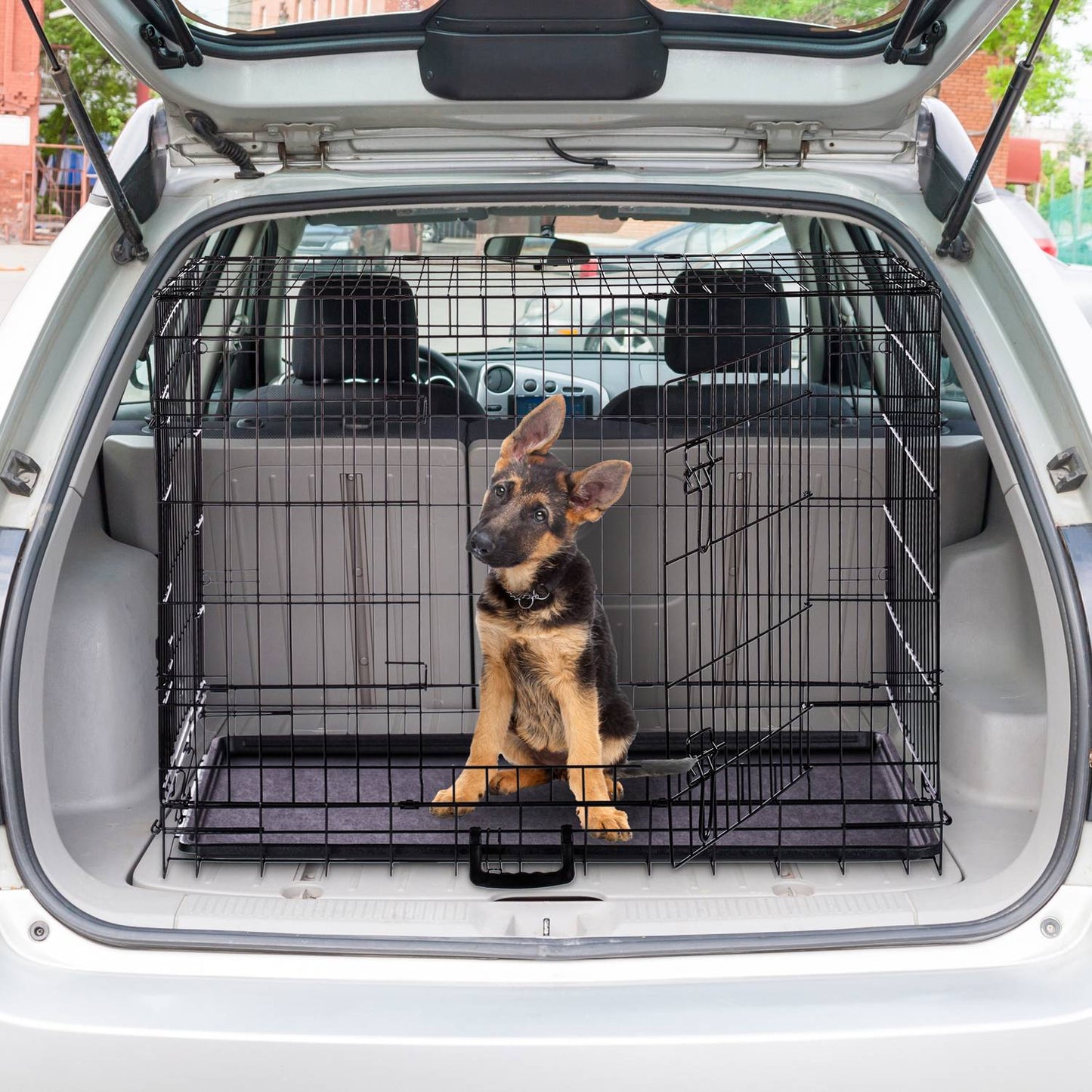 Foldable dog cage size S-XXL