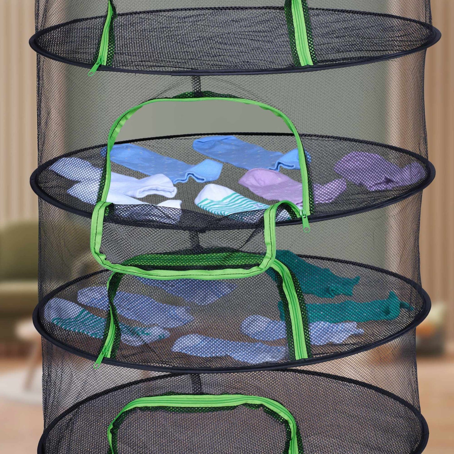 Foldable drying net 6 layers