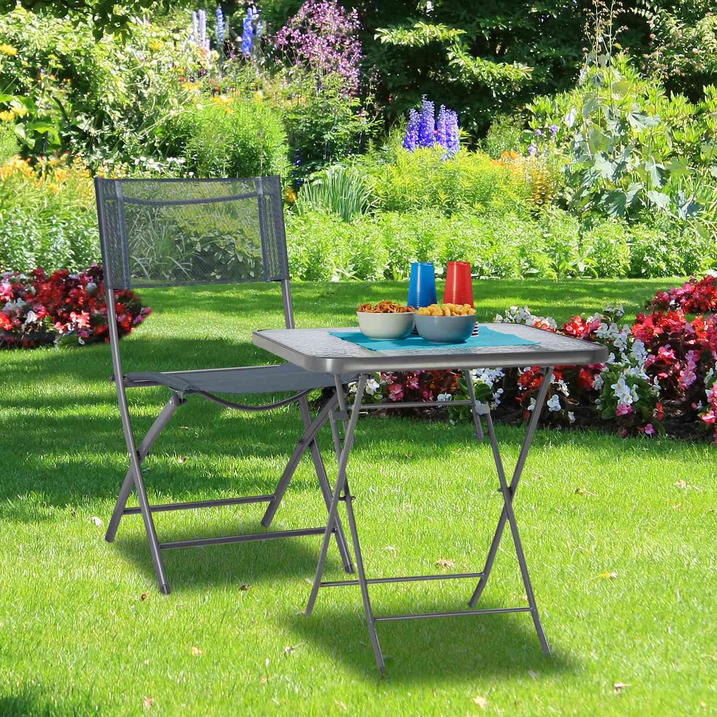 Foldable garden chair