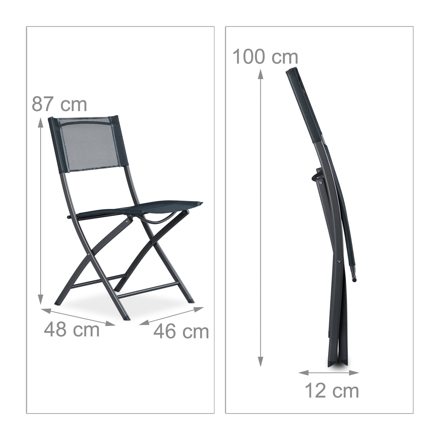 Foldable garden chair
