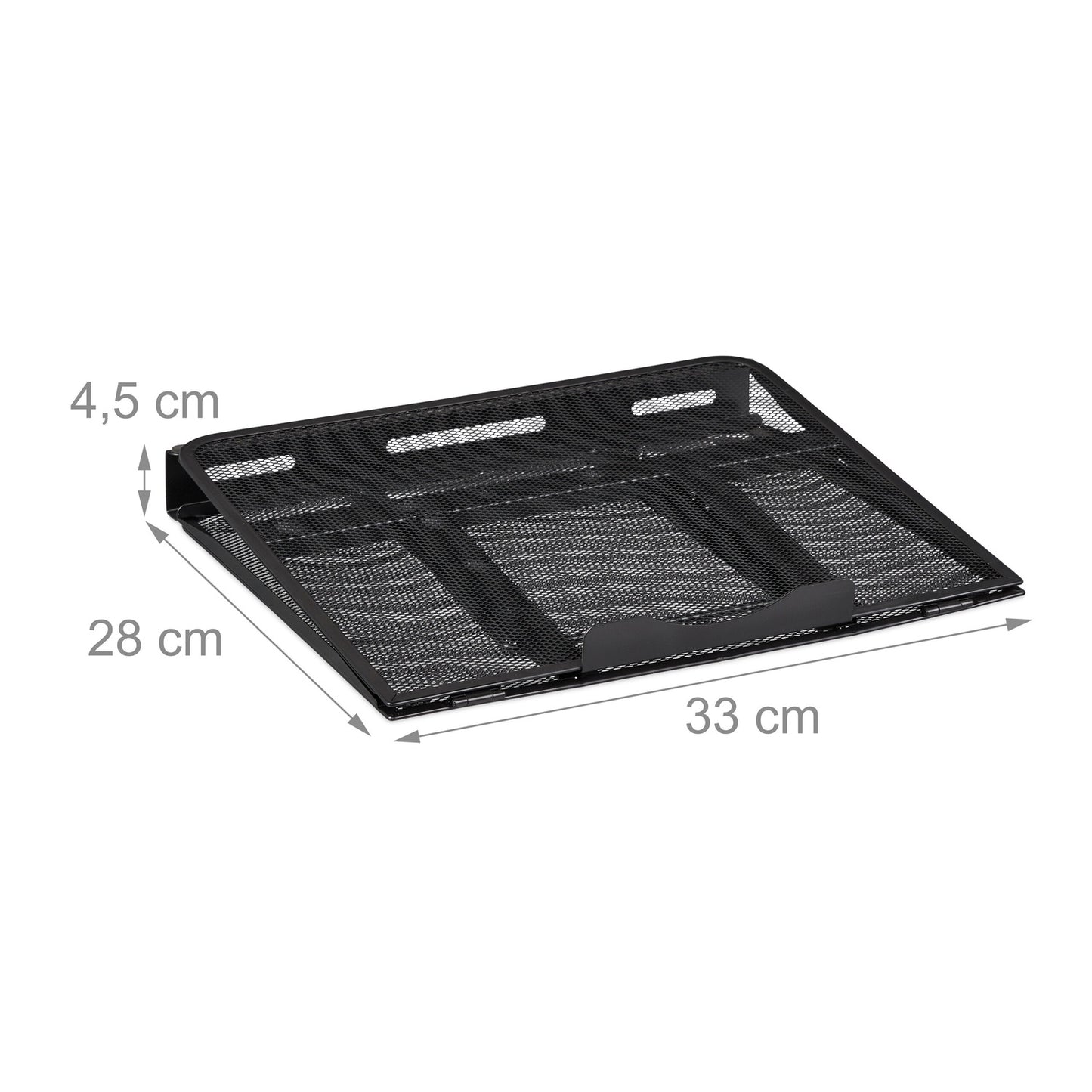 Foldable laptop stand