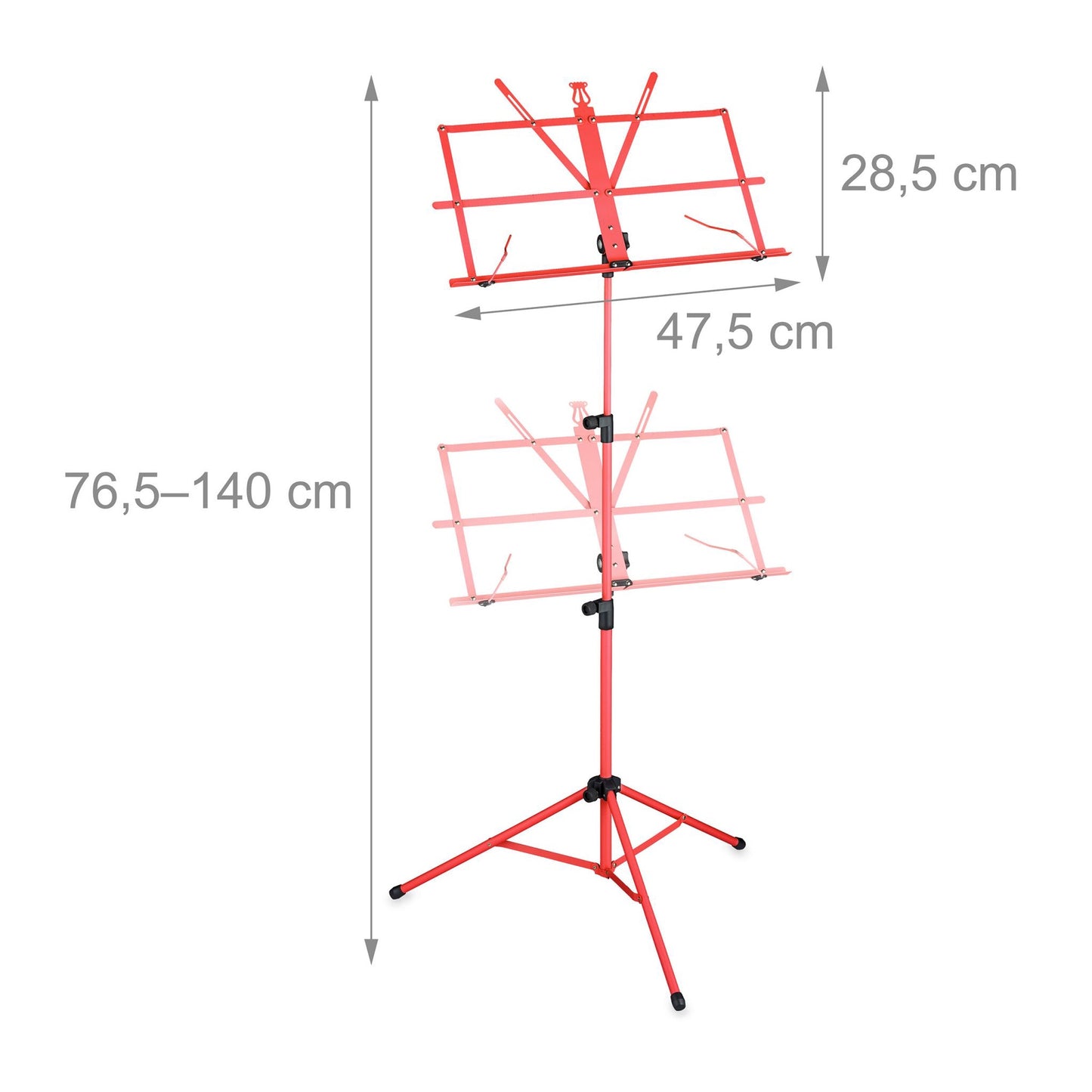 Foldable music stand
