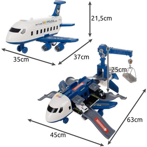 Foldable police plane - parking lot 23131