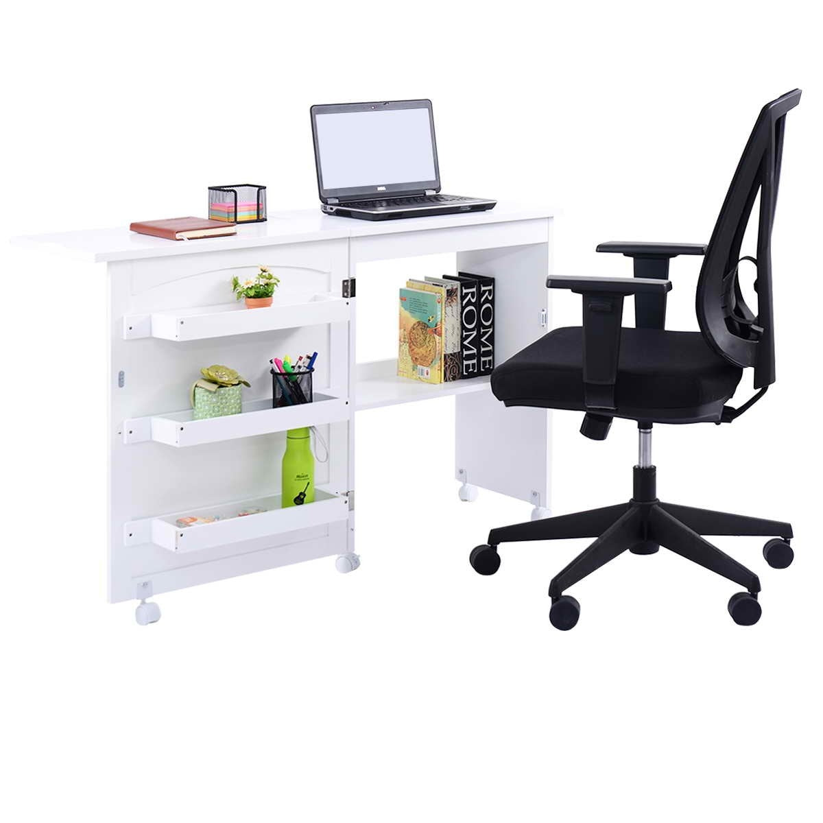 Foldable sewing machine table sewing table multi-purpose table desk work table