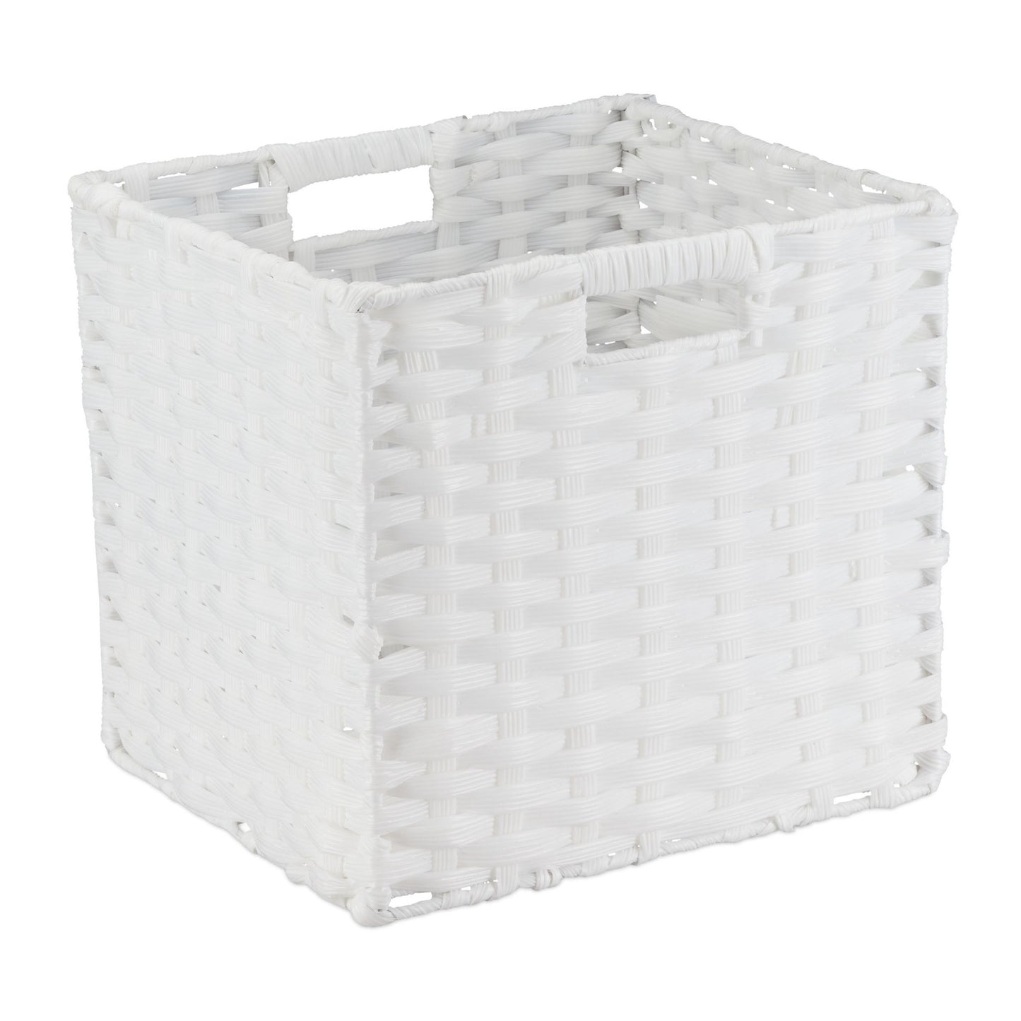 Foldable storage basket