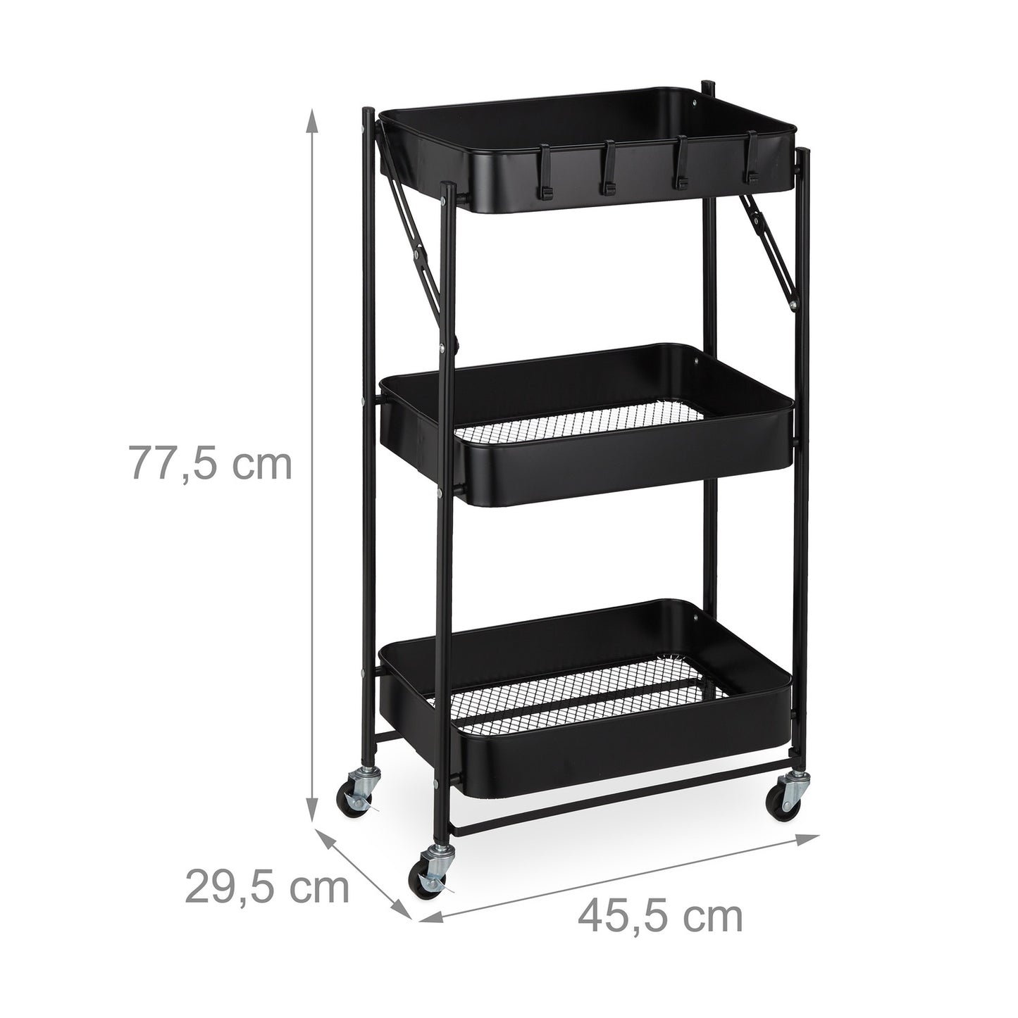Foldable trolley
