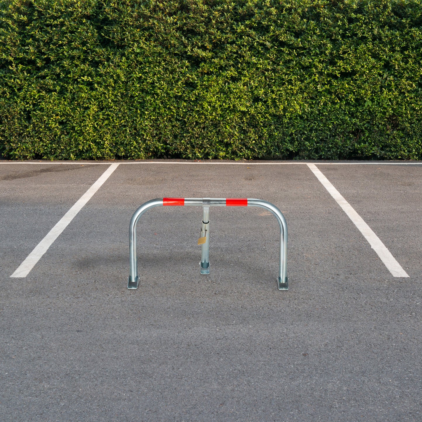 Folding Barrier Post with Lock