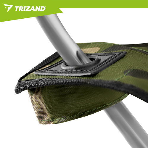 Folding Camo Fishing Chair with Canopy and Mosquito Net