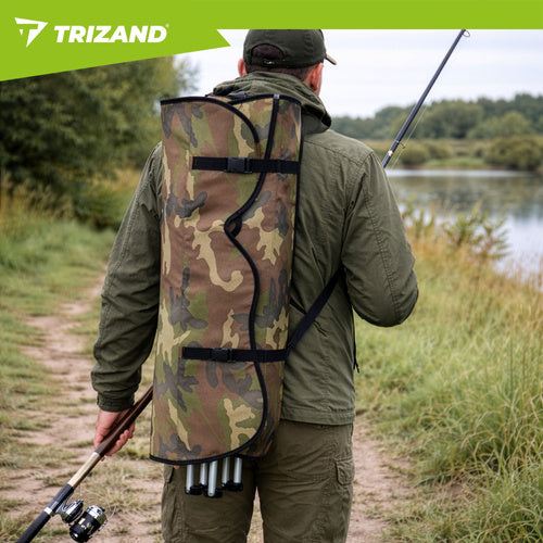 Folding Camo Fishing Chair with Canopy and Mosquito Net