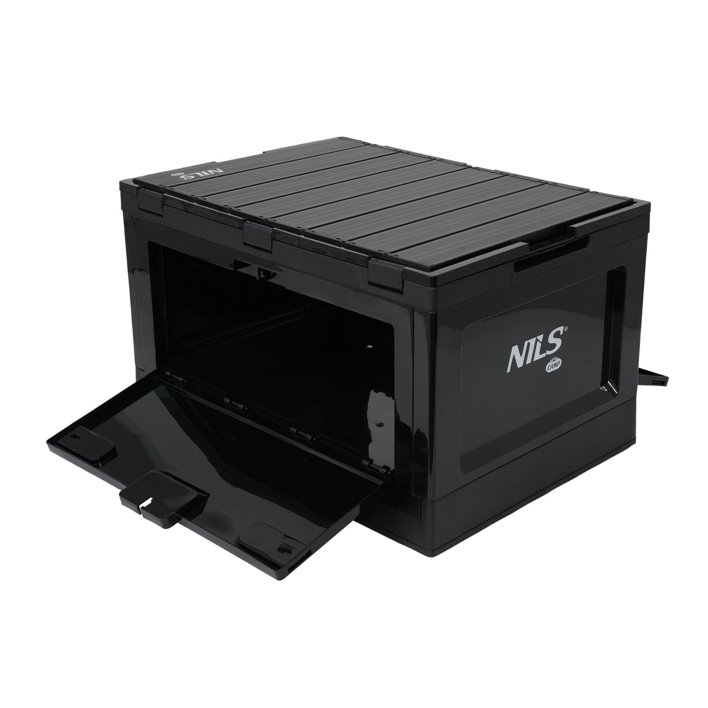 Folding Camping Box with Lid, 50L, 2-in-1