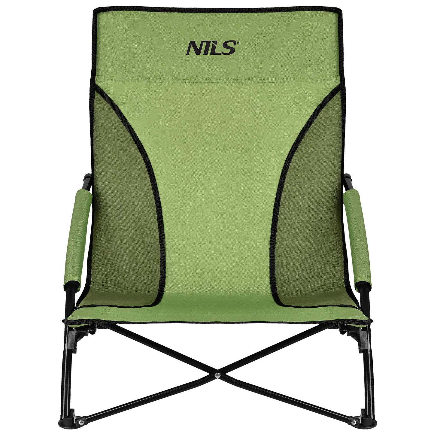 Folding Camping Chair, 120 kg Capacity, Green