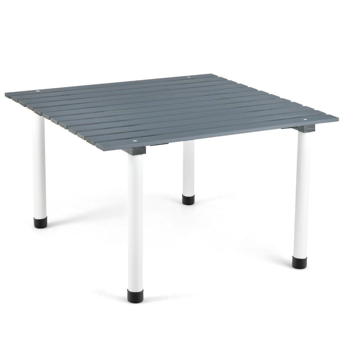 Folding Camping Table with Carry Bag for Beach Picnics & Fishing Trips Gray