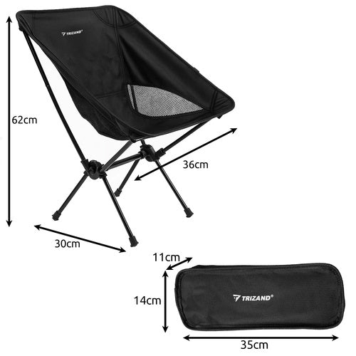 Folding Chair, Portable and Lightweight Design
