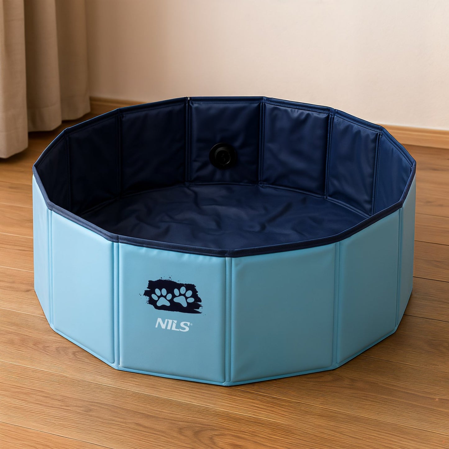 Folding Dog Pool, 100x30 cm, Portable Pet Bath