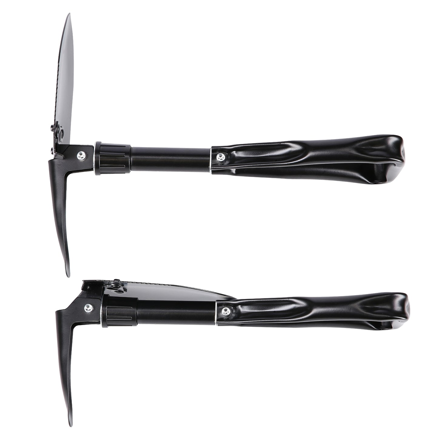 Folding Shovel with Carrying Case, Compact, Lightweight