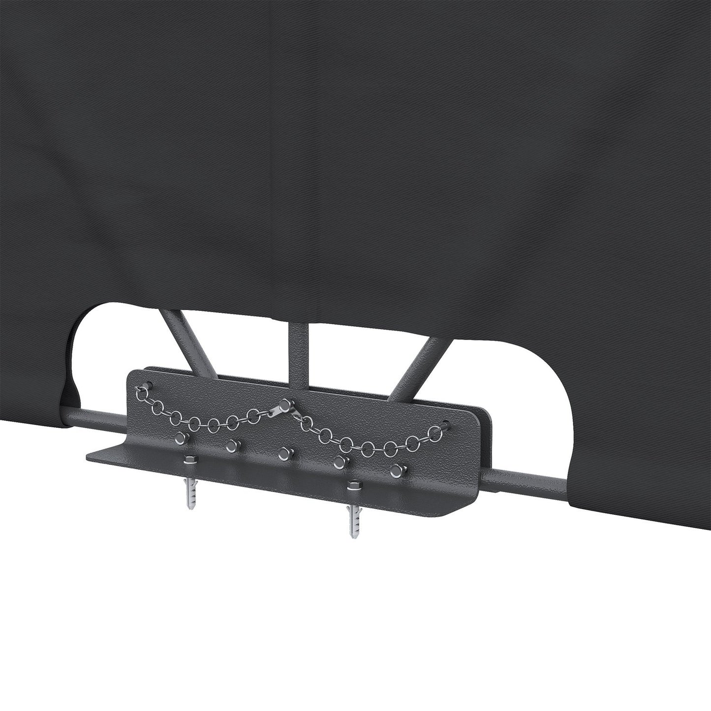 Collapsible garden awning 237x160cm, UV & Wind protection