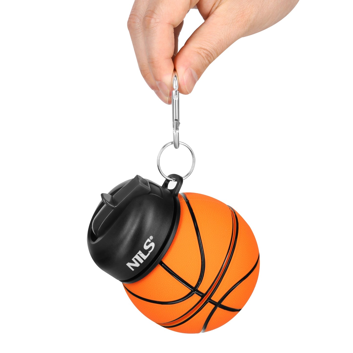Folding Silicone Cup 550ml – Basketball Design