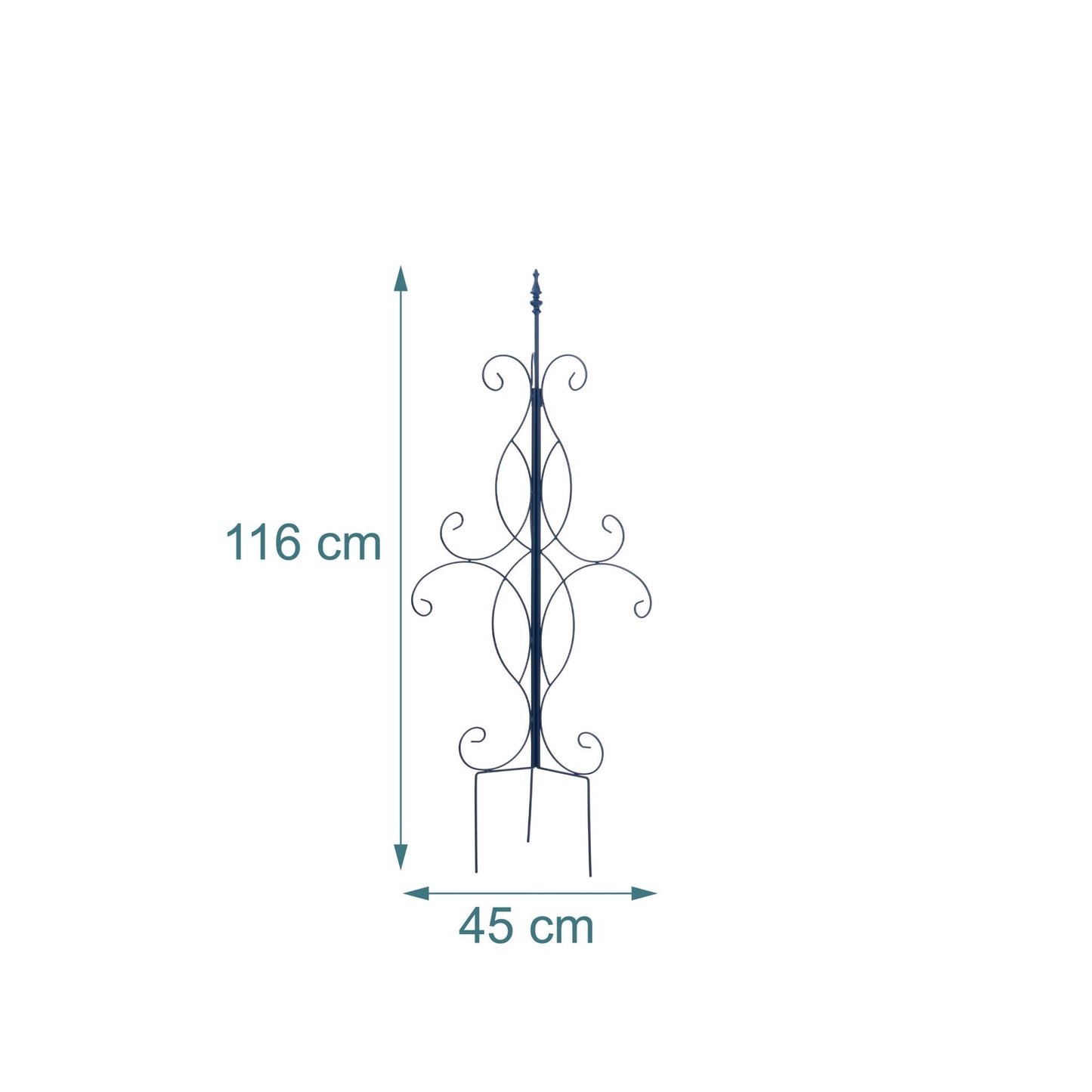 Folding Steel Garden Trellis for Climbing Plants