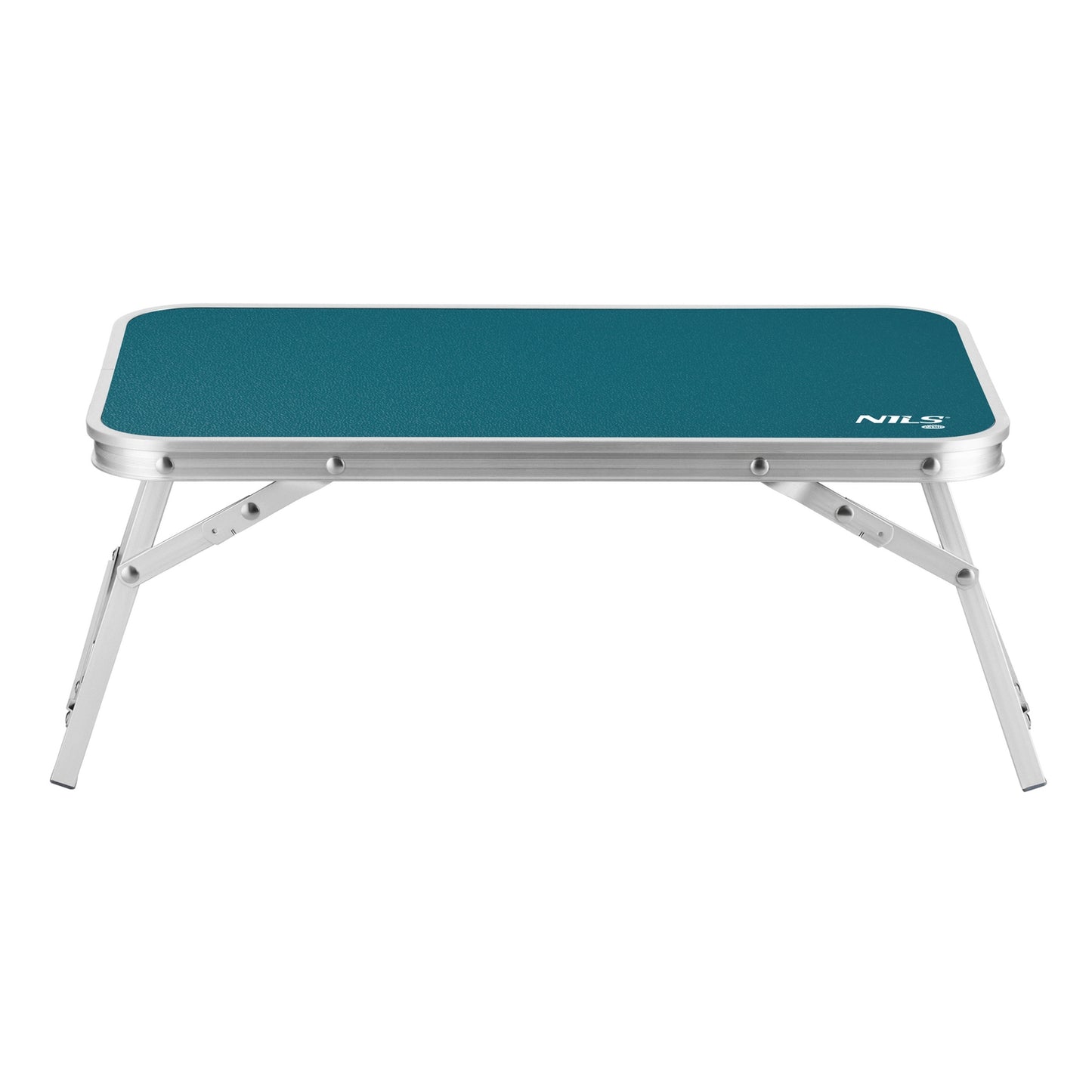 Folding Tourist Table, Low 50x30x20 cm, Blue