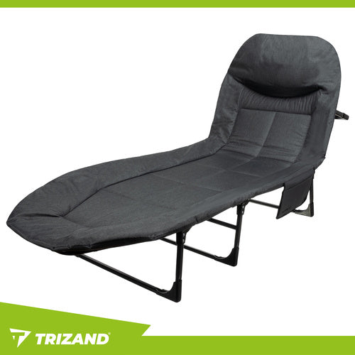Folding Travel Bed with Mattress, 150kg Capacity