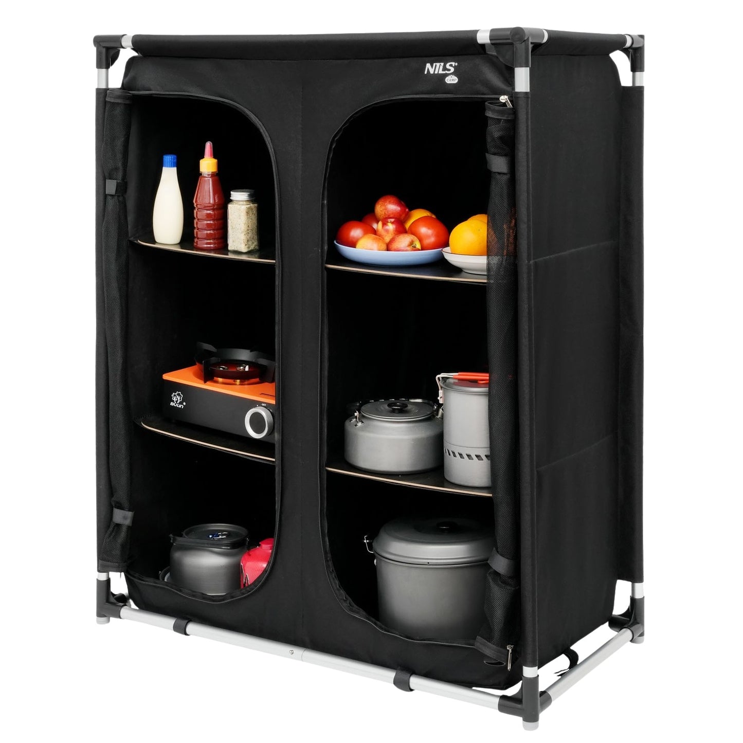 Folding Travel Locker with Top, XL Size
