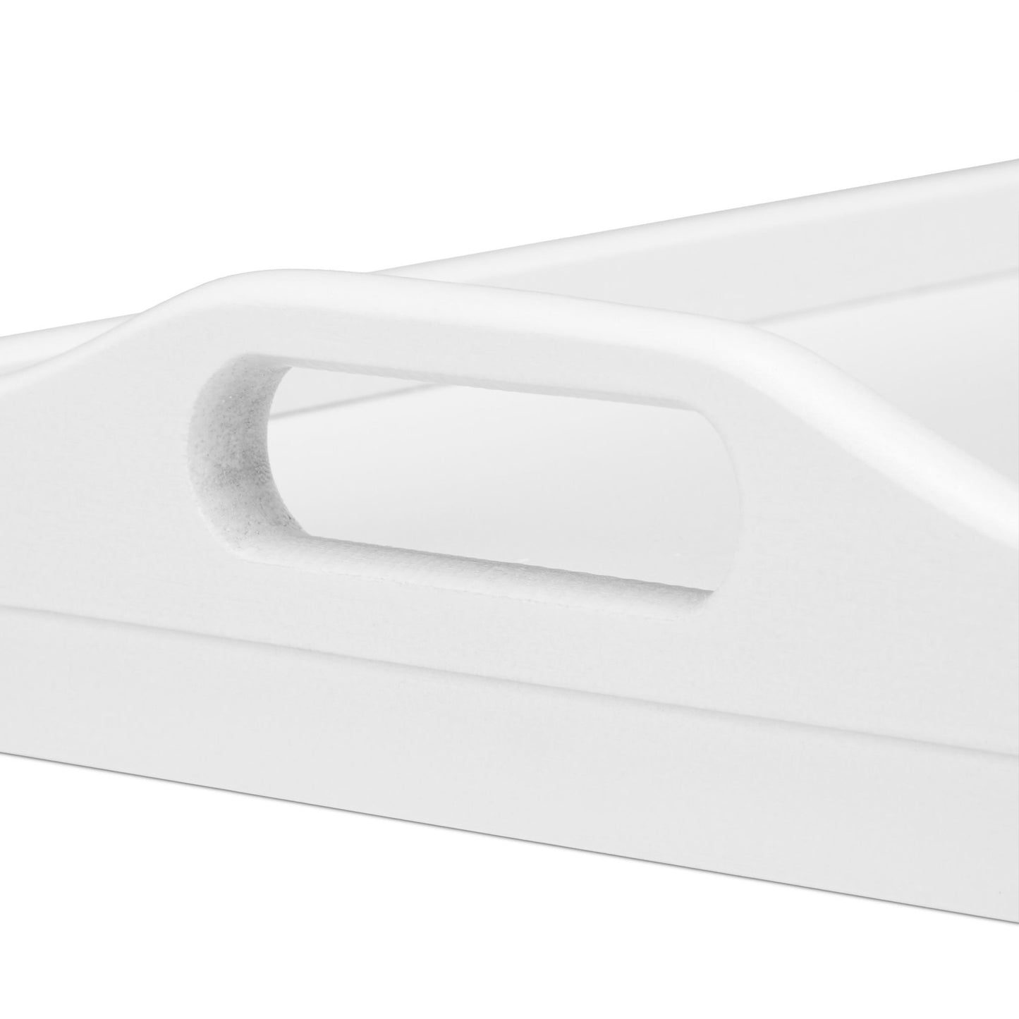 Folding bed tray white