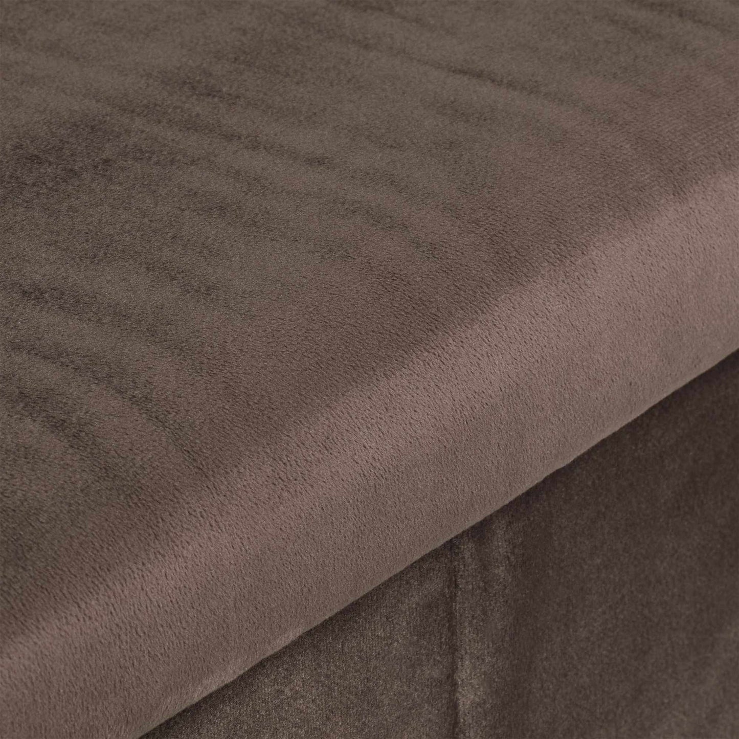 Folding bench in velvet